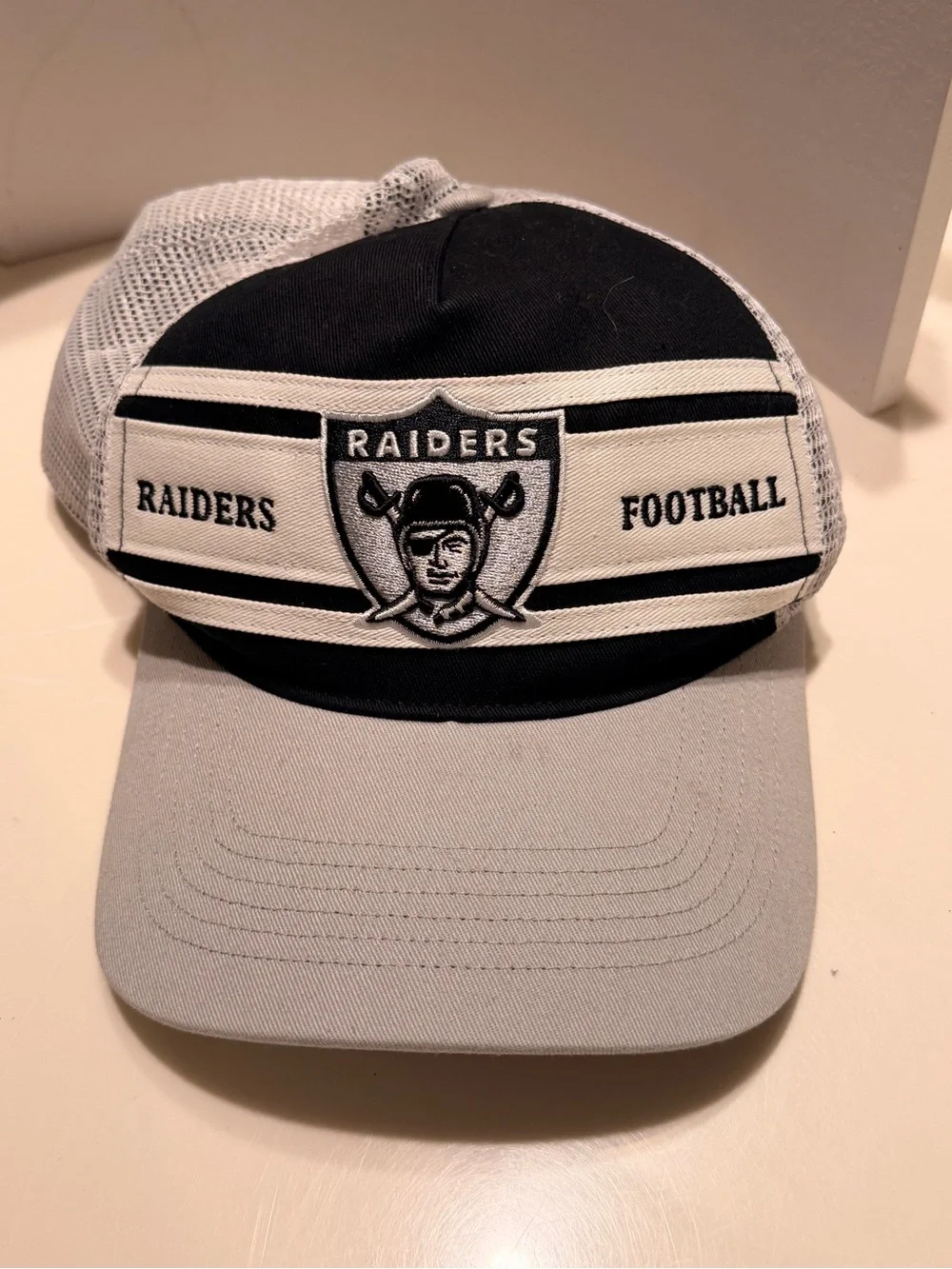 Riders by Lee Kids Raiders Football Mesh Cap - Black & Gray